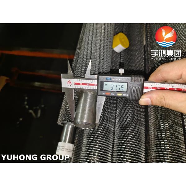 ASME SA213 T22 Serrated Finned Tube with Carbon Steel Fins For Boilers Banks