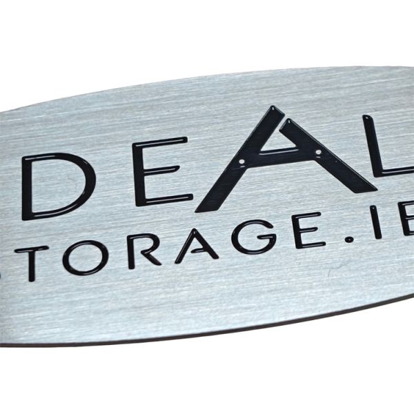 Custom Etched Stainless Steel Nameplates, Durable Metal Labels for Industrial Equipment Identification