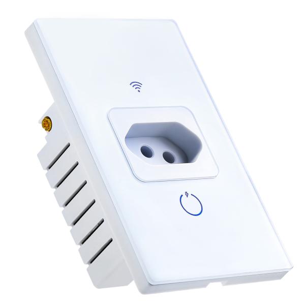 100V - 240V Brazilian Power Socket Wireless Tuya Wall Socket 20A