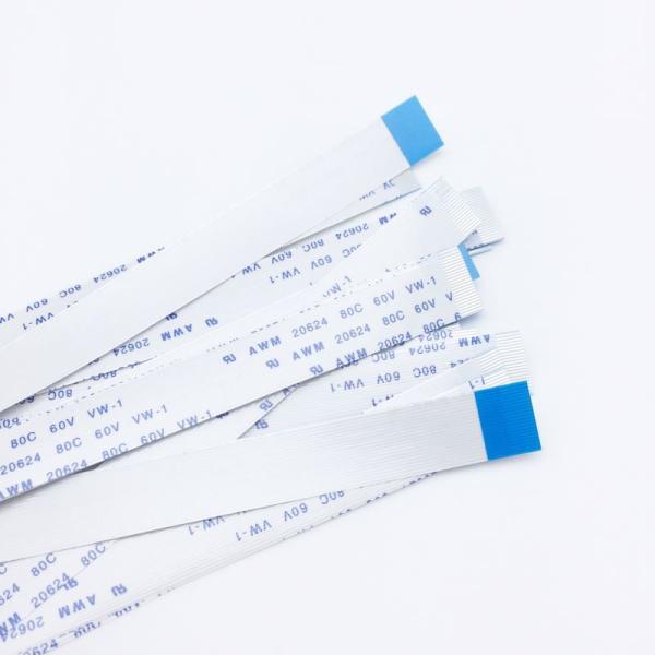 4 Pin-60 Pin Flat Ribbon Cable A B Connector 0.3mm-2.54 Mm Pitch Ribbon Cable FFC