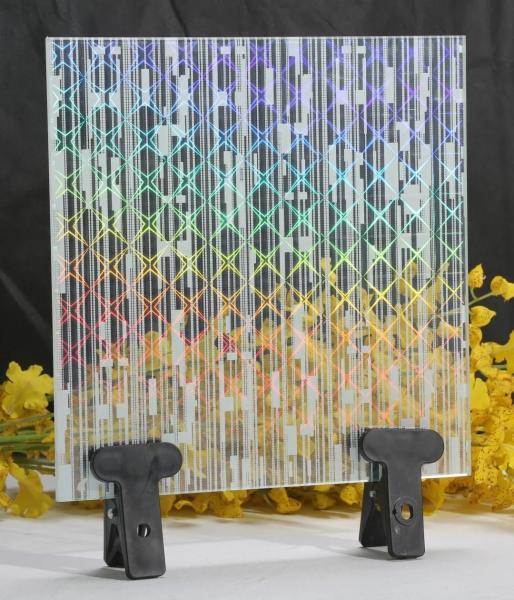 Flat Solid Structure EVA Laminated Glass for Kitchen Bathroom and Staircase Partition