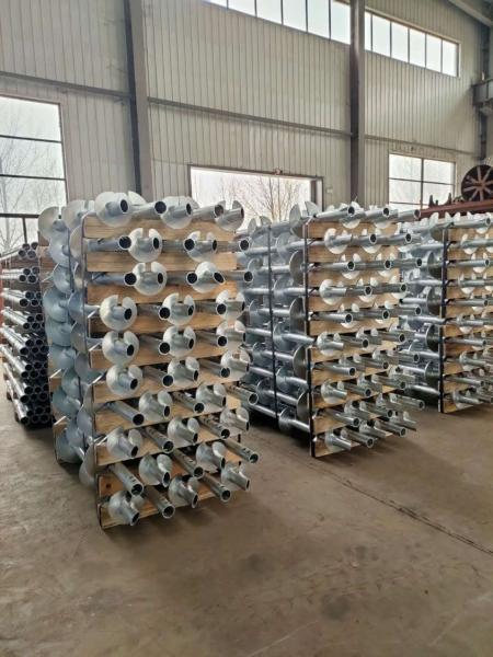 Deep Foundation Helical Anchor For Steel Tower Structure housing construction