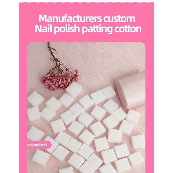 Nail Sponge Not Easily High Rebound Deformed Pat Cotton Nail Tools Patting Sponge Soft Nail Art Hand Snapping Cotton 1cm