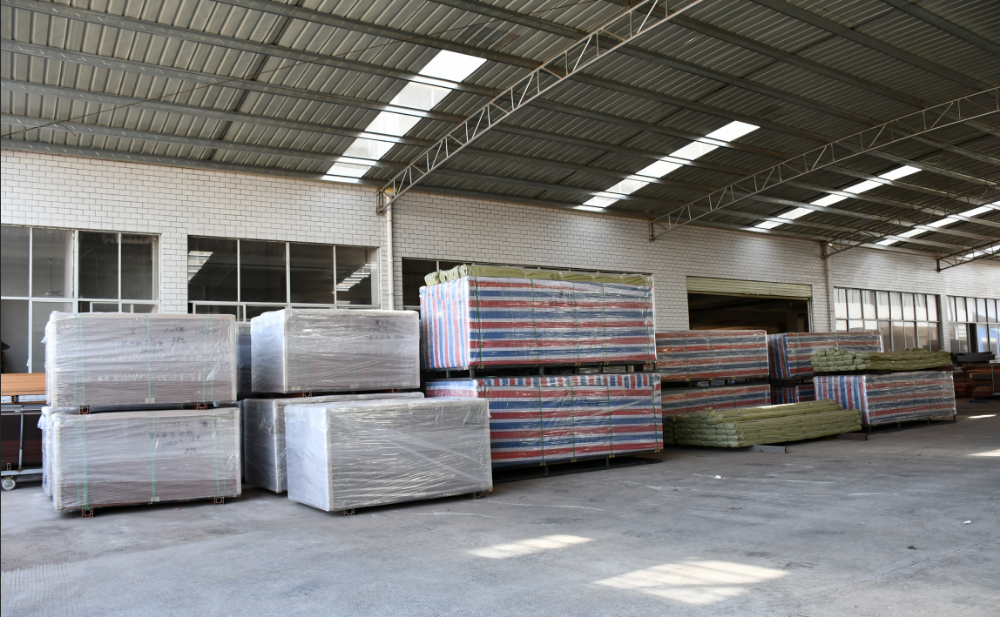 Convenient to Install Piso Deck Wpc Decking Wpc 40x40 Floor Tiles for Patio Decking