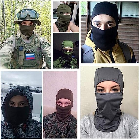 Outdoor Camouflage Tactical Mask Scarf ornaments Camo Face Mask Bandana Balaclava Hood Headwear Men Women Tactical