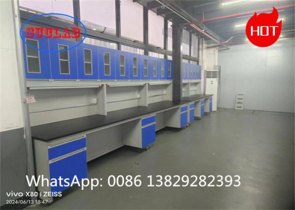 Chemical Laboratory Workbenches High Safety and Chemical-resistant for Laboratories