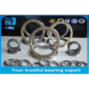 51207 Steel Cage Thrust Ball Bearings , One Way Ball Bearing Iso9001 Certifiion