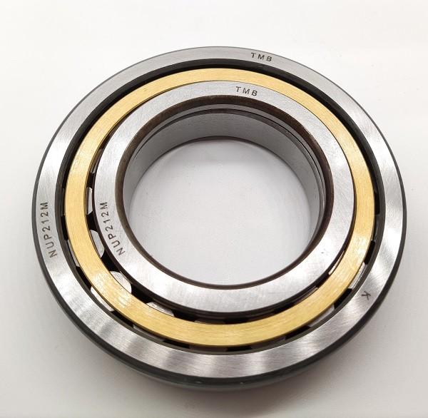NUP212M Ceramic Cylindrical Bearing Rollers With Copper Cage