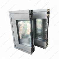 Duplo vidro Quente quebra Janela moinho Finish Ponte quebrada Silenciosa Casamento Alumínio Sistema de janelas