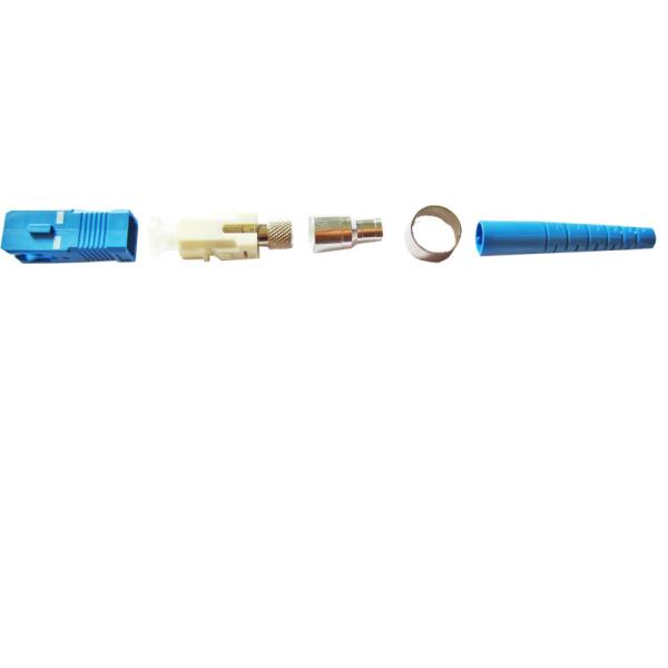 Аксессуары оптического волокна SC UPC 3.0mm, соединители волокна одиночного режима SM