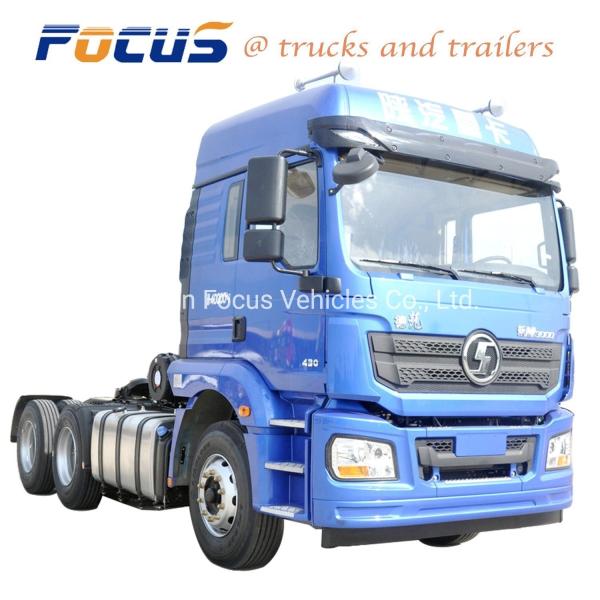 Shacman 380HP 4X2 6X4 10 Wheels Lorry Tractor Head Truck with Euro 2 Emission