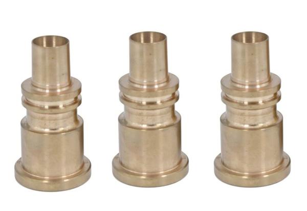 Peças de trituração de alumínio de aço inoxidável fazendo à máquina de cobre de bronze do CNC das peças do CNC