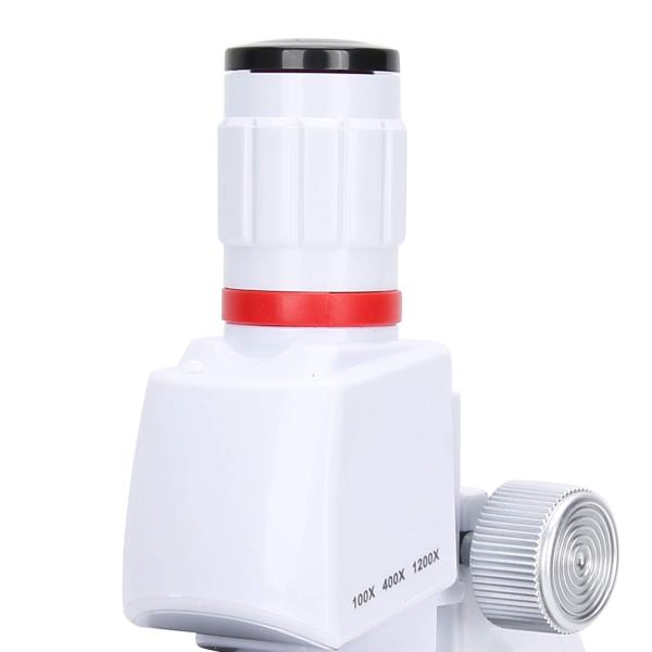 Plastic Science Experiment Set for Primary School Students Alloy Microscope Telescope