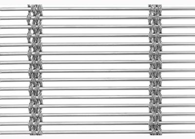 Abertura arquitetónica de aço inoxidável de Mesh Rope Rod 44,7% da anti separação do alcaloide