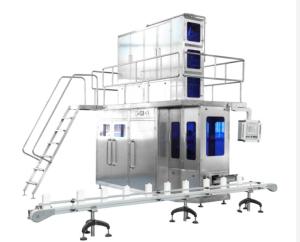 Petit pain stratifié en aluminium pneumatique aseptique de machine de remplissag