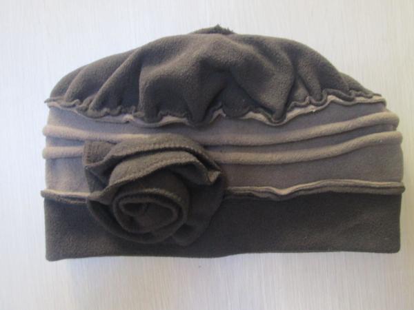 Hot selling cute big star printed fleece winter ski hats warm wool skull caps--Fleece hat--Ladies