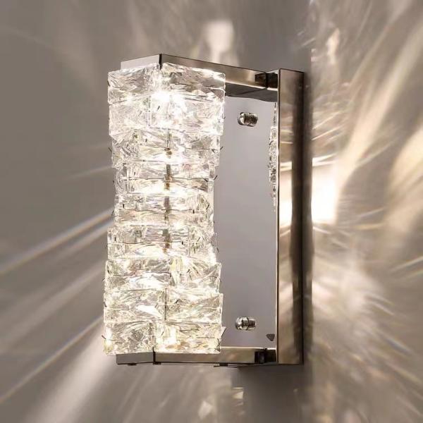 Crystal wall Lamp Hotel Led Brass Wall Lamp Bedroom Wall Reading Lights