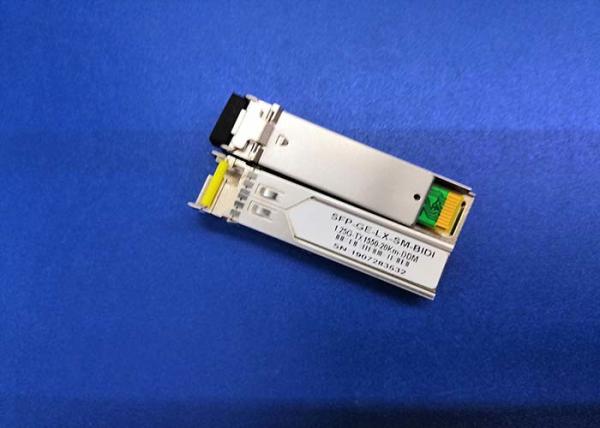 FE SFP 10KM Distance Fiber Optic Transceiver Module BIDI 1550nm/1310nm SM 155Mbps