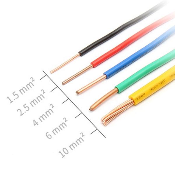 2.5mm Copper Core Flame Retardant House Wire Single PVC Insulated Electrical Cable