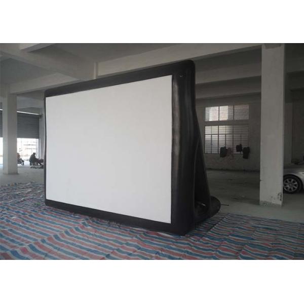 Outdoor 0.55mm PVC Tarpaulin Inflatable Model , Inflatable Movie Screen For Family / Party Time