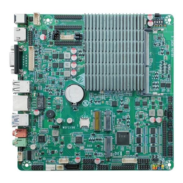 Industrial Edge Motherboard Mini Itx Intel Elkhart Lake Celeron J6412 Ddr4 2*Can Cash Register