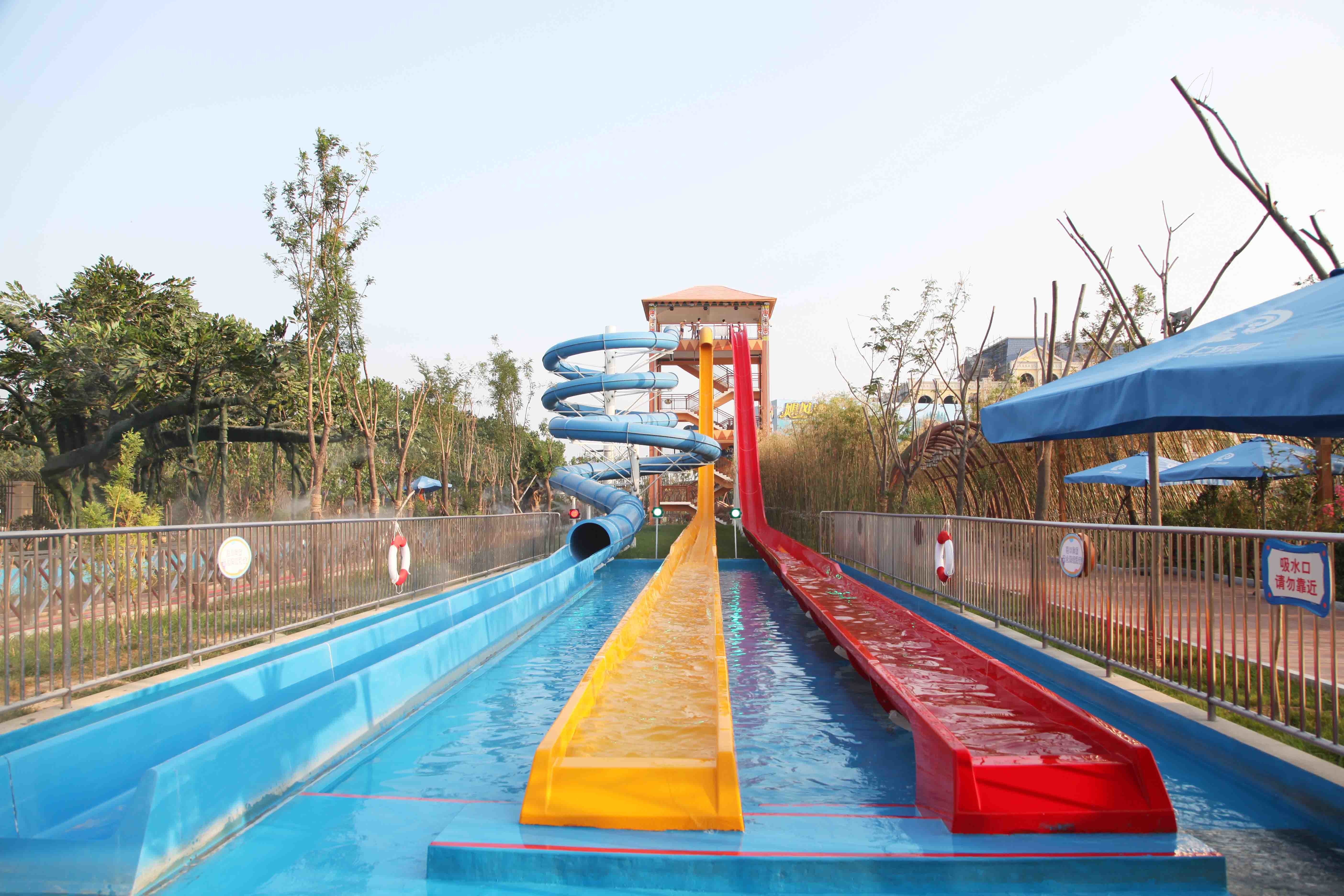 Средство парка Aqua скольжений воды высокоскоростного скольжения Oragne изготовленное на заказ общее