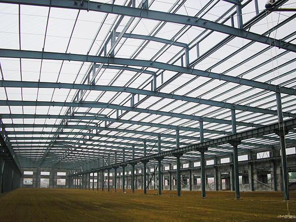 Weather Resistant Industrial Steel Buildings Q355 Q235 Steel Structure Workshop Factory