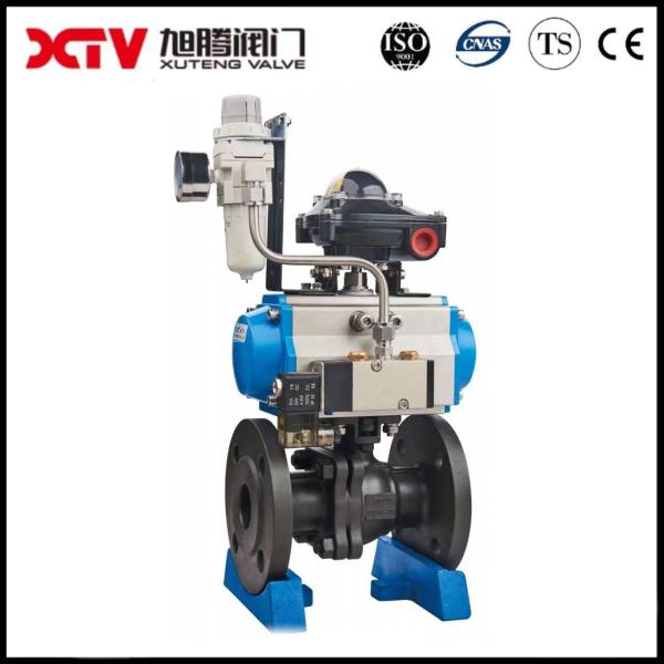 Stainless Steel High Platform Flanged Floating Ball Valve 600LB for Chemical Industry