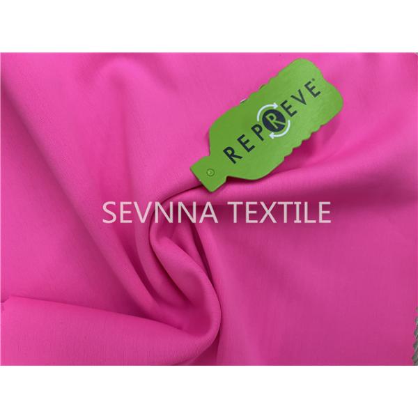 Matte Repreve Comfort Luxe Nylon Yoga Wear Fabric Plain Style