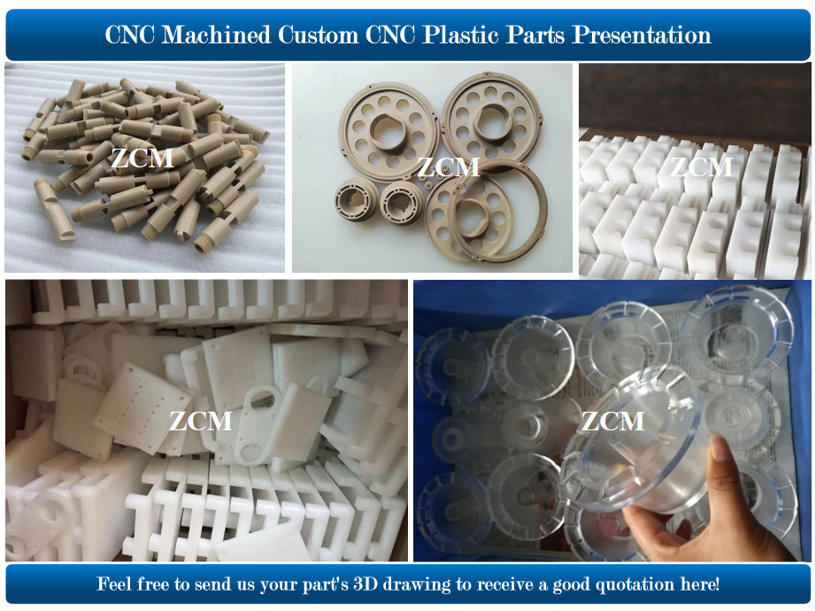 Штейновые черные обслуживания CNC пластмассы диаметра L54mm 36mm