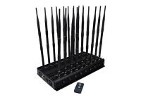 O jammer WIFI 2dbi do sinal de LORA LOJACK 5G ganha 18 o Walkietalkie das antenas 40W