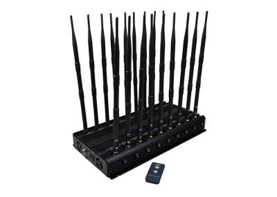O jammer WIFI 2dbi do sinal de LORA LOJACK 5G ganha 18 o Walkietalkie das antenas 40W