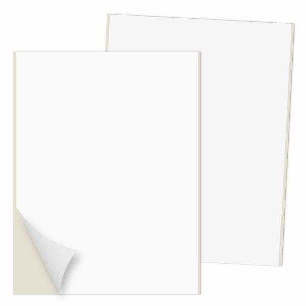 Wholesale A4 Size Glossy Coated Self Adhesive Label Sheets with Strong Adhesive for High-Quality Printing