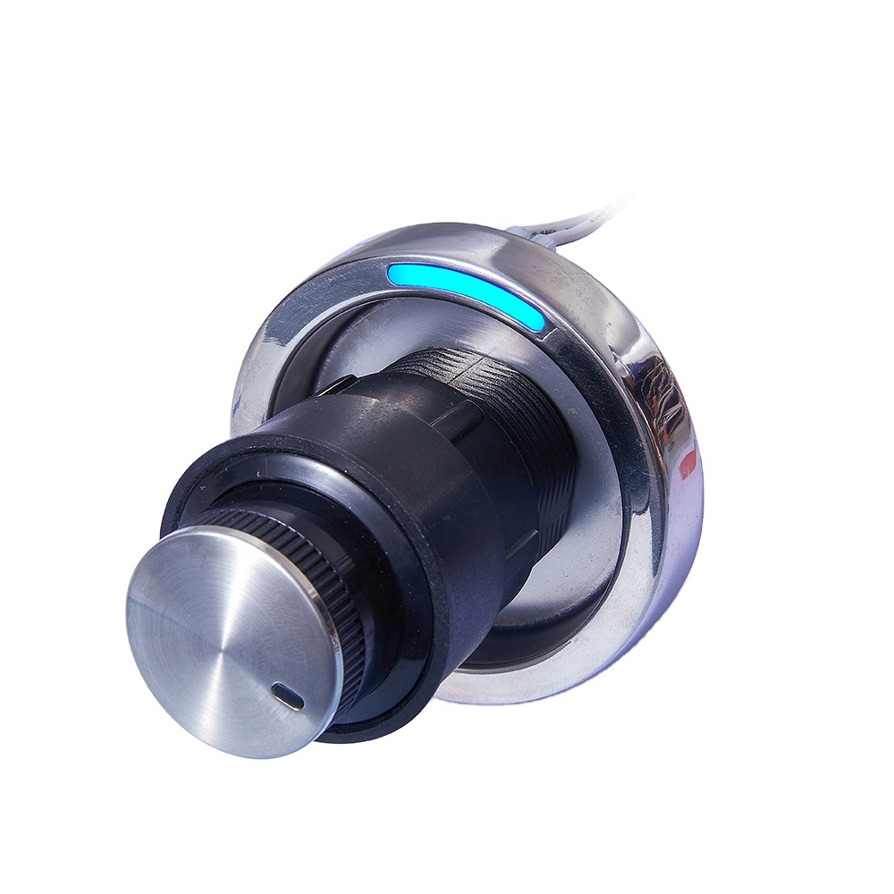 High Brightness Plastic Indicator Lights Blue Illumination Waterproof LED Indicator 6V-380V