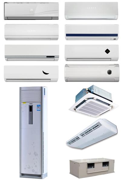 Auto Cleaning Floor Standing Ac Unit , Galvanized Casing Stand Up Air Conditioning Unit