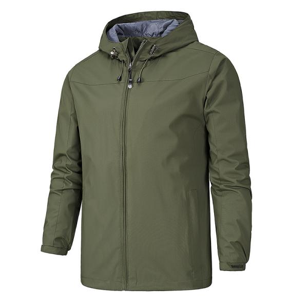 Custom Logo Blank Waterproof Windbreaker Jackets Plus Size Men's Tracksuit Jacket XMAMLON