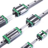 Guide linéaire de roulement à billes personnalisé 15 mm - 65 mm Rails linéaires de haute précision