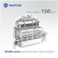 Máquina de enchimento linear do medidor de fluxo de 3 fileiras de Huituo para o líquido da lavagem da louça