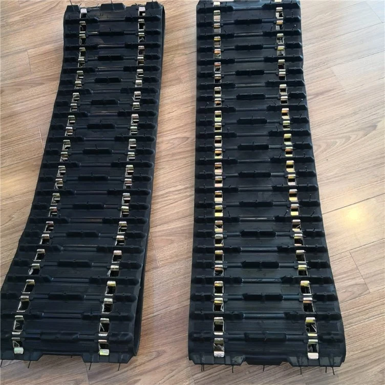 Натуральная резиновая трасса для снегоходов 380X50.5X58