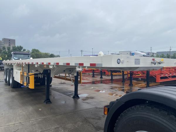 100-ton Load Capacity Semi-Trailer for Heavy-Duty Transport Vehicles and Trucks