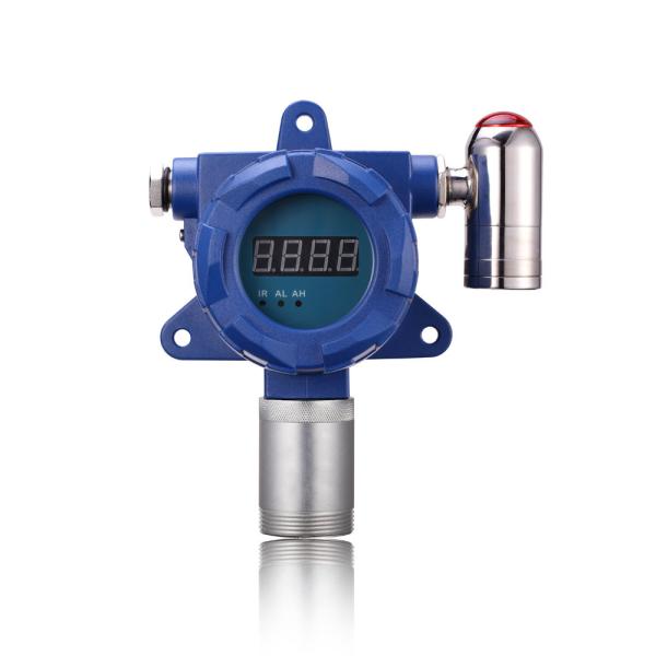Industrial Waterproof Fixed NH3 Gas Detector With 24h Online Detection Sound Light Alarm Ip65 Protection In Warehouse