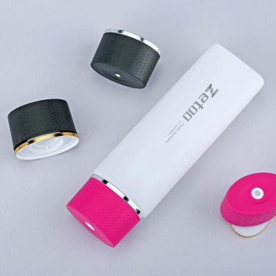 Customized Plastic Cosmetic Bottle Oval Skin Care Bottle 120ml