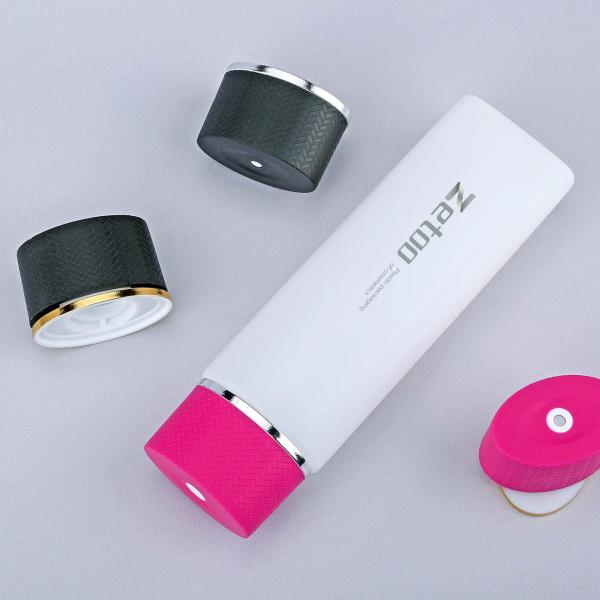 120ml Sun Cream Tube PE Plastic Cream Tube Oval With 40mm Diameter With Center Dispensing Cap