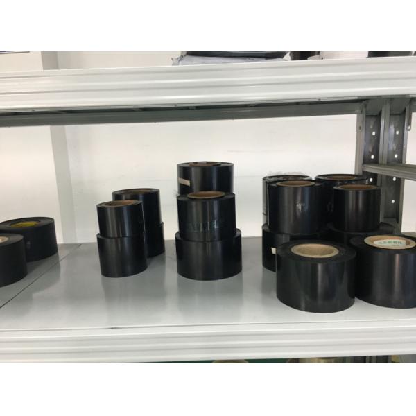 Штейновая черная ткань с покрытием силикона полиэстровой пленки 0.3mm Mylar неправильной формы