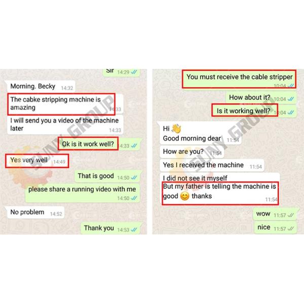 Отделить медь от резиновых/пластиковых корпусов с помощью 280-килограммовой машины для очистки отходов проволоки