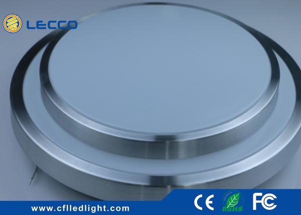 180° Beam Angle LED Ceiling Lamp 18W Double Deck 2700K with Aluminum Frame