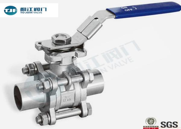 Stainless Steel 316 L Sanitary  Ball Valve in Welding Ends For Beer Industry