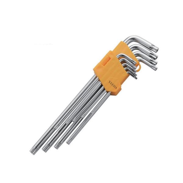 Torx Head Hex Key Wrench Set: Precise, Durable for Auto & Electronics Repairs