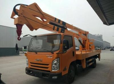 Jmc 4X2 18m 20m Lift Platform Truck , Aerial Bucket Lift Truck