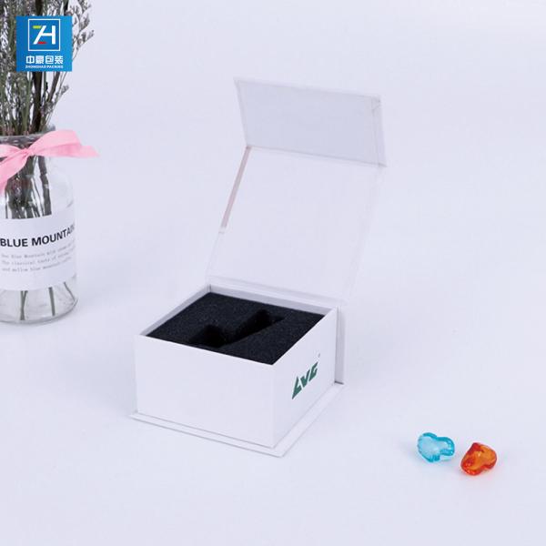Electronic Packaging CMYK Printing 6x6x3 Magnetic Closure Gift Boxes